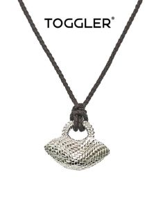 TOGGLER | Braided Straw and Leather Necklace