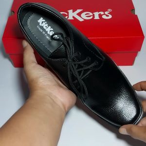 Sepatu Pantofel Hitam Pria Sepatu Slip On Cowok Berkualitas Spatu Pantopel Kickers Sepatu Formal Laki Laki Dewasa