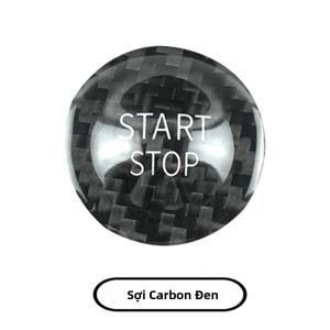 Vỏ Nút Khởi Động Bằng Sợi Carbon Thật Dán Nội Thất Xe Renault Tương Thích Với Megane Clio Koleos Và Nhiều Hơn Nữa