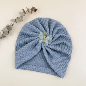 Cute Baby Indian Hat Butterfly Girls Headwear 0-2years Baby Pullover Cap Newborn Childrens Photography Props Kids Accessories