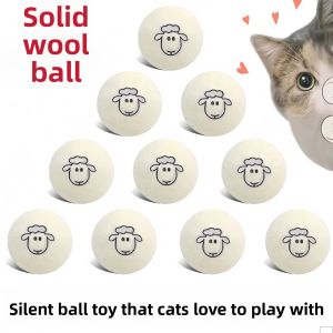 VOA | Silent Durable Cat Toy Wool Ball Teething Entertainment