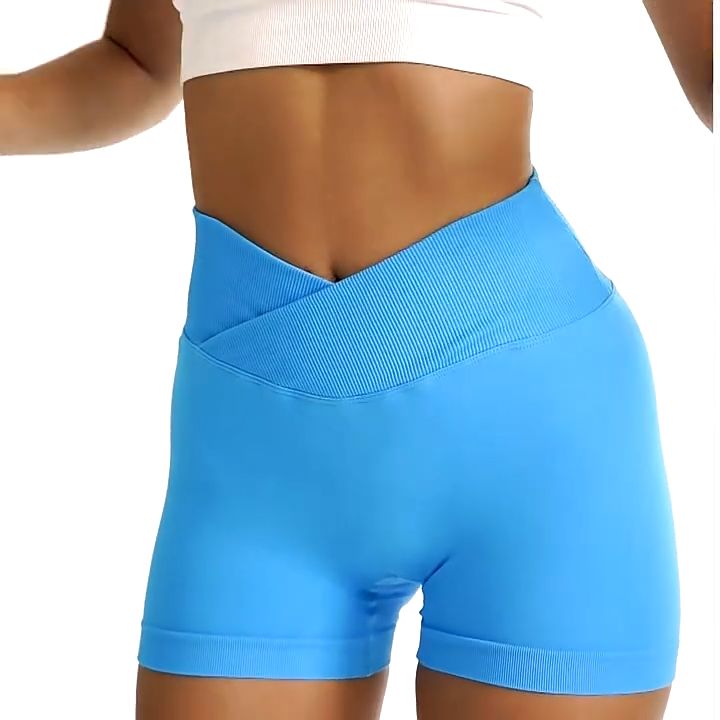 Nessaj Yoga Shorts Women Gym Training Leggings Waist Shrinking Hip Lifting  Fitness Shorts Cycling Jogging Aerobic Sports Shorts Lazada PH