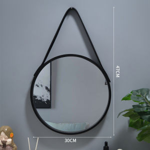 No-Drill Bathroom Mirror