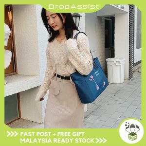 DROPASSIST 1528 Women Water Resistant  Large Capacity  Handbag Crossbody Shoulder Bag Beg Tangan Perempuan Wanita