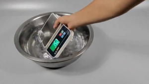 6kg/0.5g Waterproof Rechargeable Coffee Drip Scale Digital Scale Digital LED Display Kitchen scale No battery required waterproof can weigh seafood