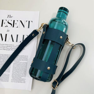 MONLEYTA | Portable High Aesthetic Value Transparent Glass Cup With Time Scale Reminding Drinking Water Food Grade Heat Resistant Glass Cup