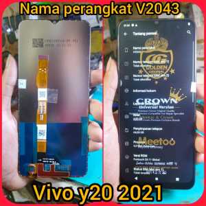 Lcd Touchsreen Ts Fulset Vivo Y20 2021 Seri Hp V2043
