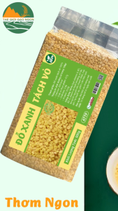 Đậu xanh tách vỏ hạt vỡ thuần chủng - Hàng loại 1 không chất bảo quản