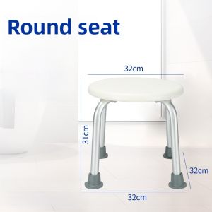 Japanese Style Bath Stool Pregnant Non Slip Bathroom Bath Chair Elderly Bath Chair Bathroom Bathtub Special round Stool