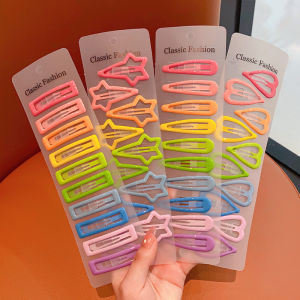 Korean Style Baby Girl Hair Accessories Side Bangs Clip Safe for Hair Star Bubble Galaxy Brand Children Summer Hair Decorations