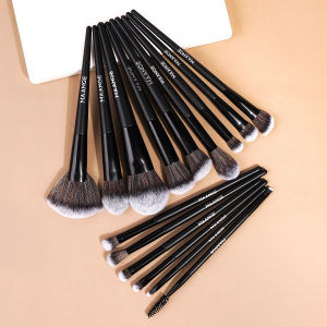 Bộ Cọ Trang Điểm Siêu Mềm MAANGE 15 Chiếc - Cọ Che Khuyết Điểm Má Hồng Phấn Mắt Cọ Kabuki - Bộ Cọ Nền Lông Tổng Hợp