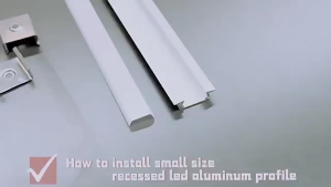 1Meter led Aluminum Profile V/U/YW Shape for LED Light Strip light for ceiling White and Black led aluminum channel LED Track