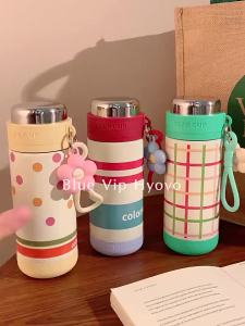 จัดส่งจากท้องถิ่น แก้วเยติ 316 แก้วสแตนเลส พกพาสะดวก ถ้วยน้ำสไตล์การ์ตูนน่ารักๆ 500ml ขวดน้ำเก็บร้อน-เย็น -082