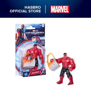 Marvel Avengers Epic Hero Captain America Brave New World Red Hulk 4" Action Figure Toy for Kids 4+ Boys Birthday Gift