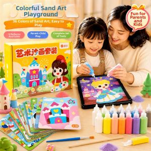 YUGUANG | Creative DIY Sand and Gel Painting Toy Set