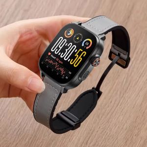 22mm Leather+Silicone Strap For Realme Watch 5 Magnetic Loop Band For Realme Watch S SPro/S2/2 2Pro/3 3 Pro Bracelet Accessories