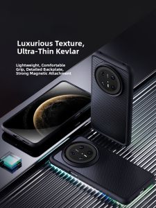 VOKAMO | VOKAMO Huawei Mate70 Pro+ Magnetic Absorption Lightweight Mens Phone Case Full Edge Protection Relieve Texture Simple High-End Feeling Anti-Fall