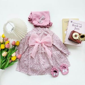 Gamis Bayi Perempuan Newborn - 12 bulan