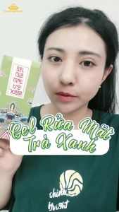 Gel Rửa Mặt Khoai Lang Tím Trà Xanh Phấn Nụ Hoàng Cung Sáng Da Dưỡng Ẩm Chăm Sóc Da Dung Tích 120ml