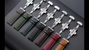 Dây Đeo Đồng Hồ Bằng Da Bê Chính Hãng Cho Casio Seiko Citizen - Dây Đeo Đa Năng 14/16/18/20/22/24mm Có Khóa Bướm Phong Cách Thời Trang Dành Cho Người Đi Làm