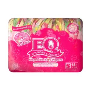 EQ Colors Budget Pack Small 18 - Tape Baby Diapers