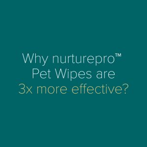 NurturePRO AG Silver Pet Wipes (100pcs x 24) | Antibacterial Wet Wipes with Nano AG+ Silver - Odor Removal, Infection Protection, Moisturizing Formula