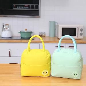 Oxford Cloth Insulated Lunch Bag Tote