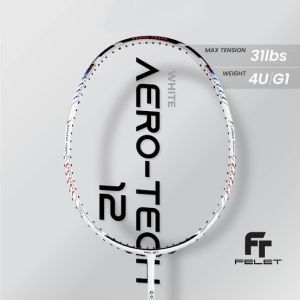 Raket Badminton Felet Aerotech 11/12 Max Tension 31 lbs Original - Bulutangkis