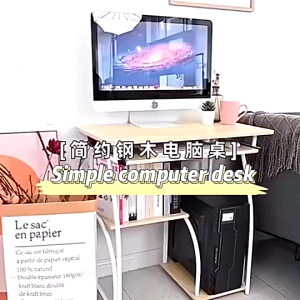 Home small office desk with keyboard tray Study Table Computer Desk For Home & Office Computer desk simple study home book desk writing desk Student Study Table available in multiple colors