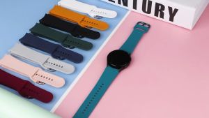 CNAGAIN Strap For Samsung Galaxy Watch 5/5 pro/4/4 classic 44mm 40mm 46mm 45mm 42mm smart watch Silicone Ridge Sport Bracelet band