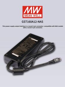 Mean Well | Network Storage Adapter 12V 11.5A