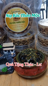 Combo 3 Hộp Nụ Bắc Thảo Mộc tặng 1 Lư xông. Nụ trầm hương Y Mộc Huế xông nhà cửa thư giãn thanh lọc không khí thờ cúng tẩy uế tăng vượng khí
