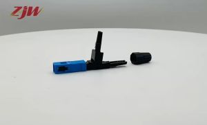 【Local Warehouse】 FTTH Optical Fiber Mechanical Splice FTTH Fiber Optic Drop Cable Cold Junction Splicer Fast Connector SC-UPC Optic Fiber Quick Cold UPC Fast Connector Embedded Fiber Optic Connector Quick Connector SC- UPC