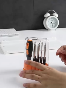 ชุดไขควงมัลติฟังก์ชั่น 8 ใน 1 ชุดไขควงชุดไขควงมัลติฟังก์ชั่น AKISD0901 ชุดไขควงแบบเปลี่ยนได้ 24 ชั่วโมง