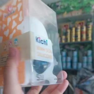 BÌNH SỮA HÌNH BÒ KICHILACHI 180ML NÚM TI SILICON SIÊU MỀM CHO BÉ