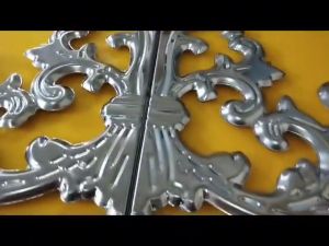 Bunga Mahkota Aksesoris Stainless Steel