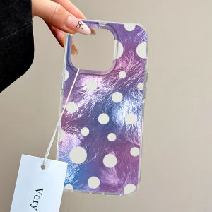 Christmas Red Cirular Dots Phone Case For Xiaomi Redmi Note 14 13 12 11 10 11S 10S 8 9 Pro 15 15C 14C 13C A3 A1 A2 9A A5 Cover