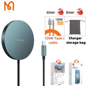 Mcdodo 15W Magnetic Magsafe Charger for iPhone 15/14 pro/14 pro max/13Pro Wireless Charger Magsafe For Android Charger