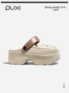 PUXI | Platform Breathable Covered Toe Sandals