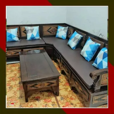 ALAS DUDUK KURSI SUDUT 1 SET TEBAL 4CM CUSTOM UKURAN DAN WARNA
