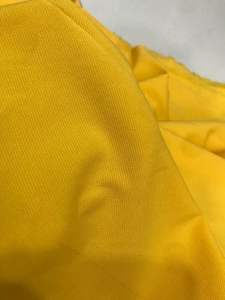 Vải Lụa Hàn màu vàng mềm rũ co giãn (khổ 1m5)may đầm váyáo kiểu thiết kế thời trang