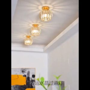 LAMPU PLAFON LAMPU HIAS /LAMPU LANGIT LANGIT /Ceiling lamp Living Room Hallway Bedroom Lustre Dining Room Lightin  Mount Crystal Ceiling Light Fixture Chandelier Lighting LED Ceiling Light Fixture
