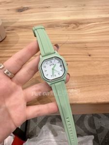 Otis OTS Brand Student Square Calendar Watch Minimalist Exam Waterproof Junior High School Easiest for Match