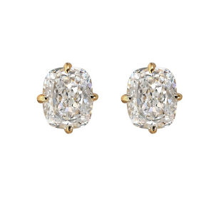 Huitan 4 Claws Design Women Ring Simple Versatile Style Lady Daily Party Fashion Accessories Chic Jewelry Inlaid Shiny White CZ