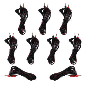 Electrode Lead Wires Connector Cables TENS Unit Relaxation Electrode Lead For for tens Unit Physiotherapy Machine Massage