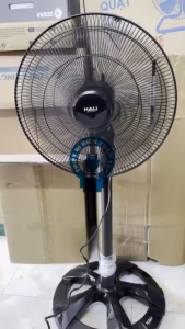 Quạt đứng công nghiệp Hali DC199 công suất 80W cánh quạt 45cm 3 tốc độ gió - Hàng chính hãng