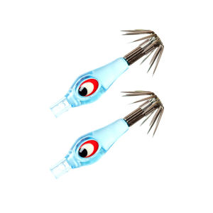 High Strength Rocket Squid Jig UV Nightlight Lure