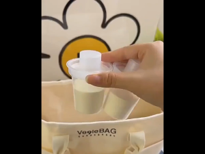 5pcs Portable Milk Powder Container80ml Travel Leakproof Baby Milk Powder Box