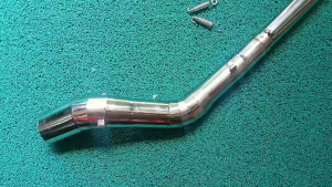 GSXR/GSXS suzuki stainless elbow (51mm)