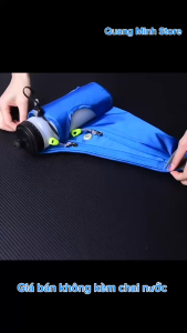 [TUG]Túi thể thao tam giác đeo hông có ngăn đựng bình nước Túi đeo thắt lưng chạy bộ đi bộ leo núi cắm trại